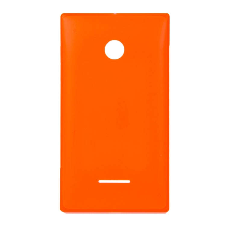 Solid Color Battery Back Cover for Microsoft Lumia 532(Orange)