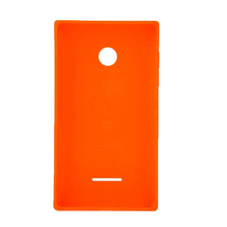 Solid Color Battery Back Cover for Microsoft Lumia 532(Orange)