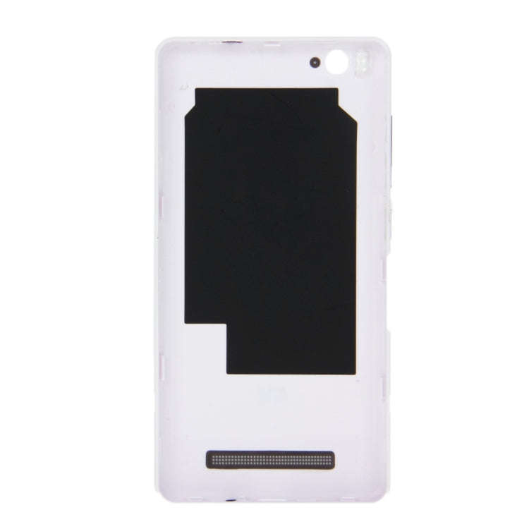 For Xiaomi Mi 4c Battery Back Cover(White)