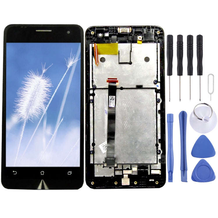 OEM LCD Screen for Asus Zenfone 5 / A501CG / A500CG Digitizer Full Assembly with FrameBlack)