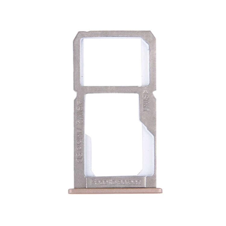 For OnePlus X SIM + SIM / SD Card Tray (Gold)