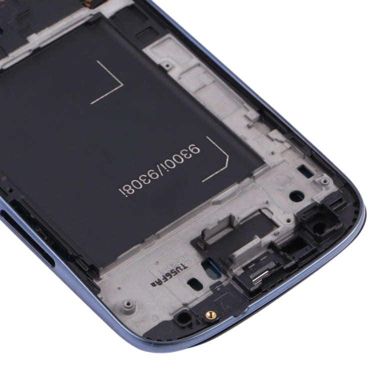 Original Super AMOLED LCD Screen for Samsung Galaxy SIII / i9300 Digitizer Full Assembly with Fra...