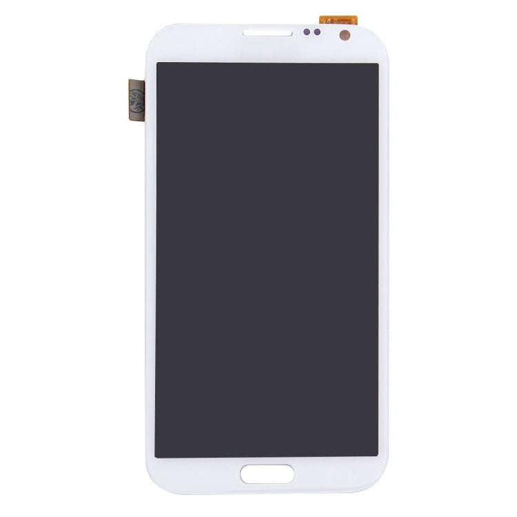 Original LCD Display + Touch Panel for Galaxy Note II / N7100(White)