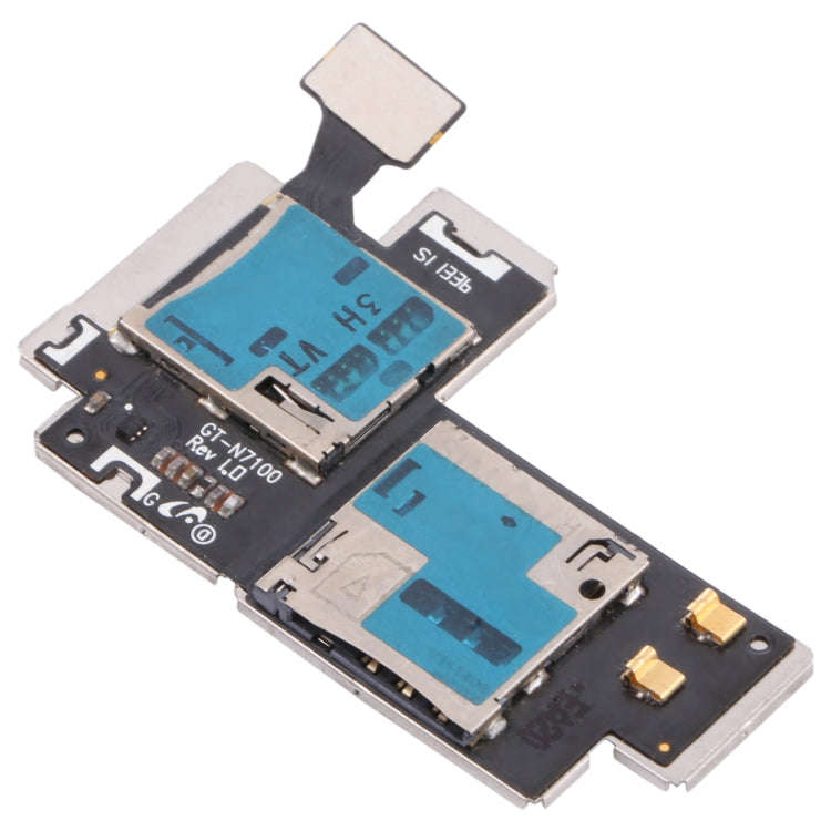 For Samsung Galaxy Note II / N7100 SIM Card Holder Socket Flex Cable