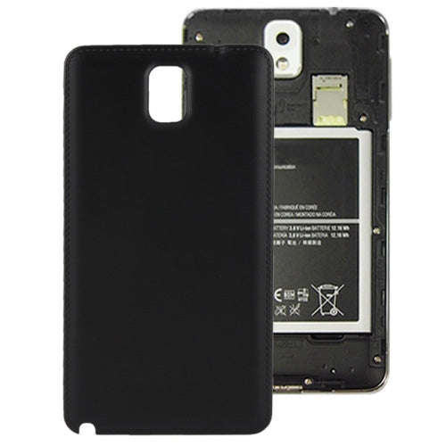 For Galaxy Note III / N9000 Plastic  Battery Cover (Black)