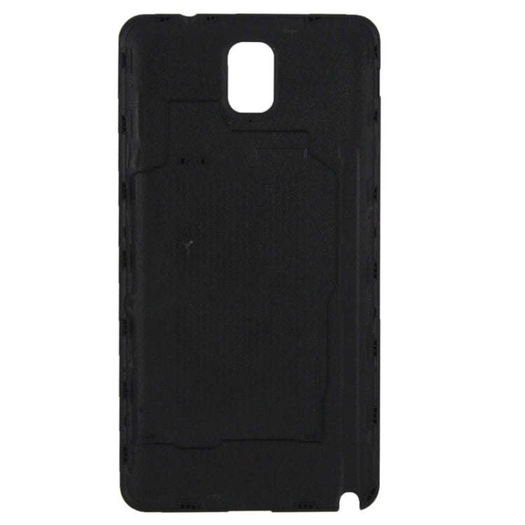 For Galaxy Note III / N9000 Plastic  Battery Cover (Black)