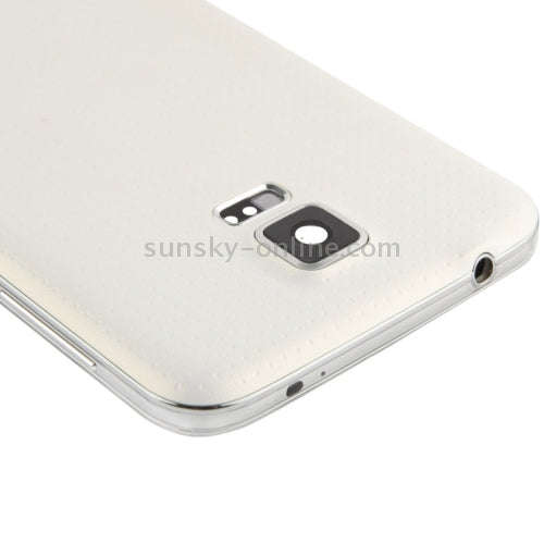 For Galaxy S5 / G900 Original LCD Middle Board (Dual Card Version) with Button Cable & Back Cover...