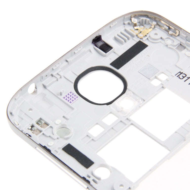 For Galaxy S IV / i9500 Full Housing Faceplate Cover  (White)
