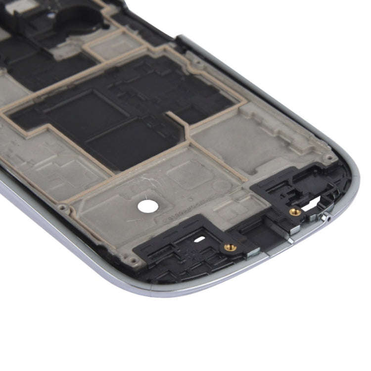 For Galaxy SIII mini / i8190 LCD Middle Board with Button Cable (Silver)