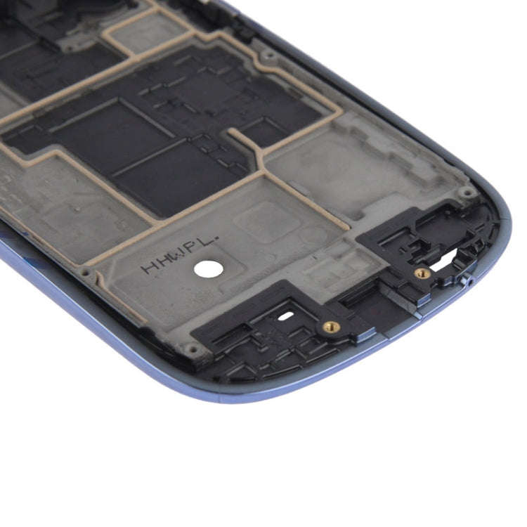 For Galaxy SIII mini / i8190 LCD Middle Board with Button Cable,  (Blue)