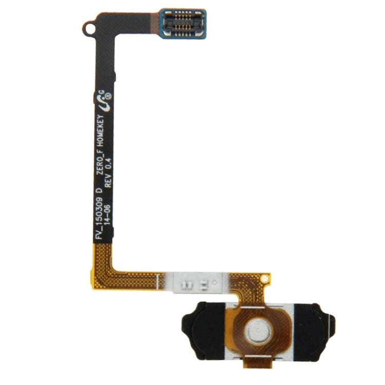 For Galaxy S6 / G920F Home Button Flex Cable with Fingerprint Identification(White)