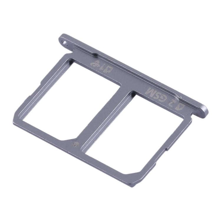 For Galaxy S6 2 SIM Card Tray (Grey)
