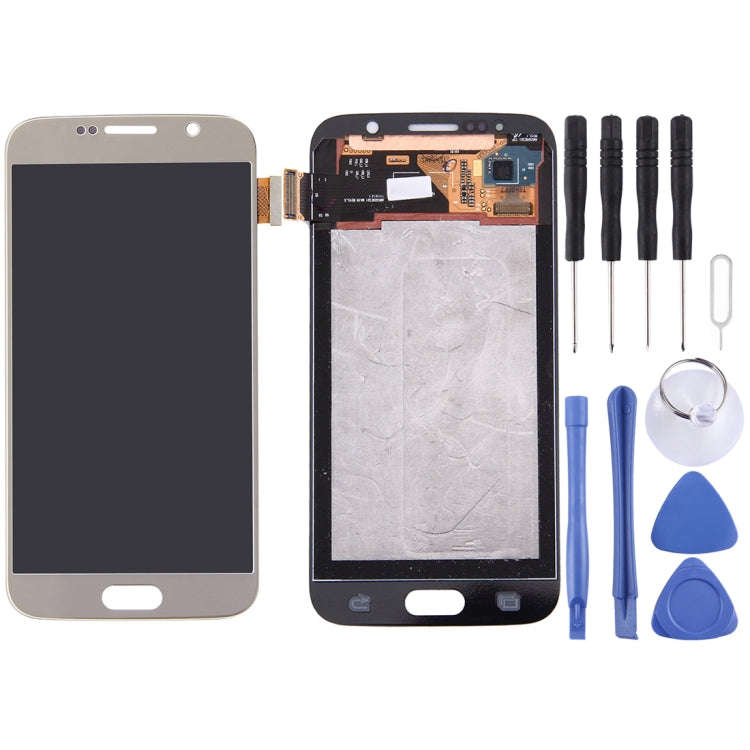 Original LCD Screen and Digitizer Full Assembly for Galaxy S6 / G9200, G920F, G920FD, G920FQ, G92...