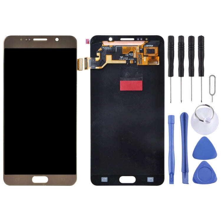 5.7 inch  Original LCD Screen and Digitizer Full Assembly for Galaxy Note 5 / N9200, N920I, N920G...