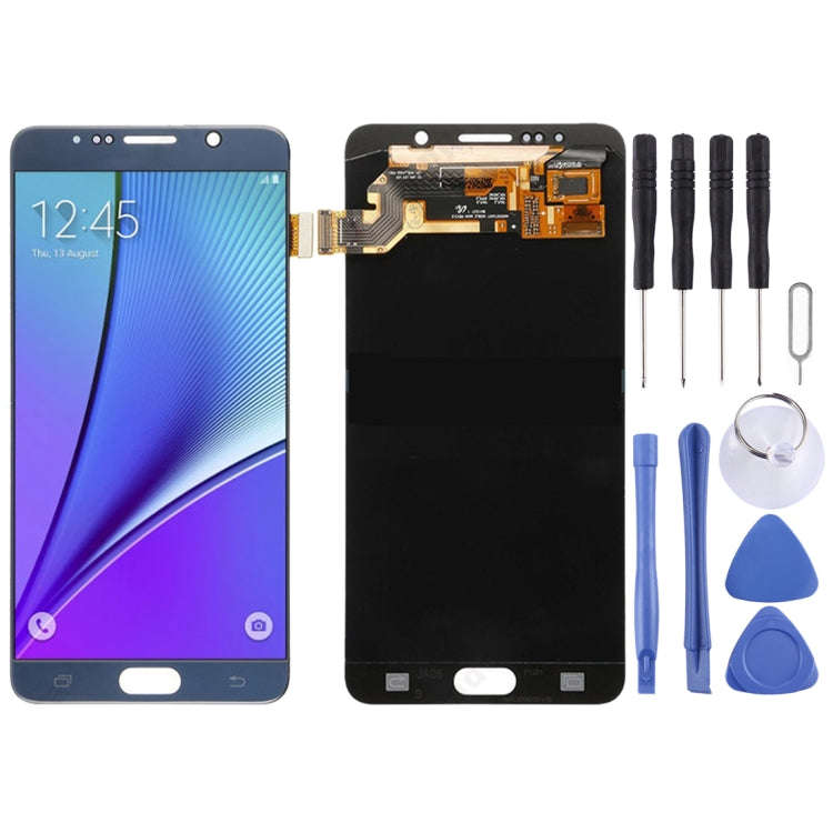5.7 inch Original LCD Screen and Digitizer Full Assembly for Galaxy Note 5 / N9200, N920I, N920G,...