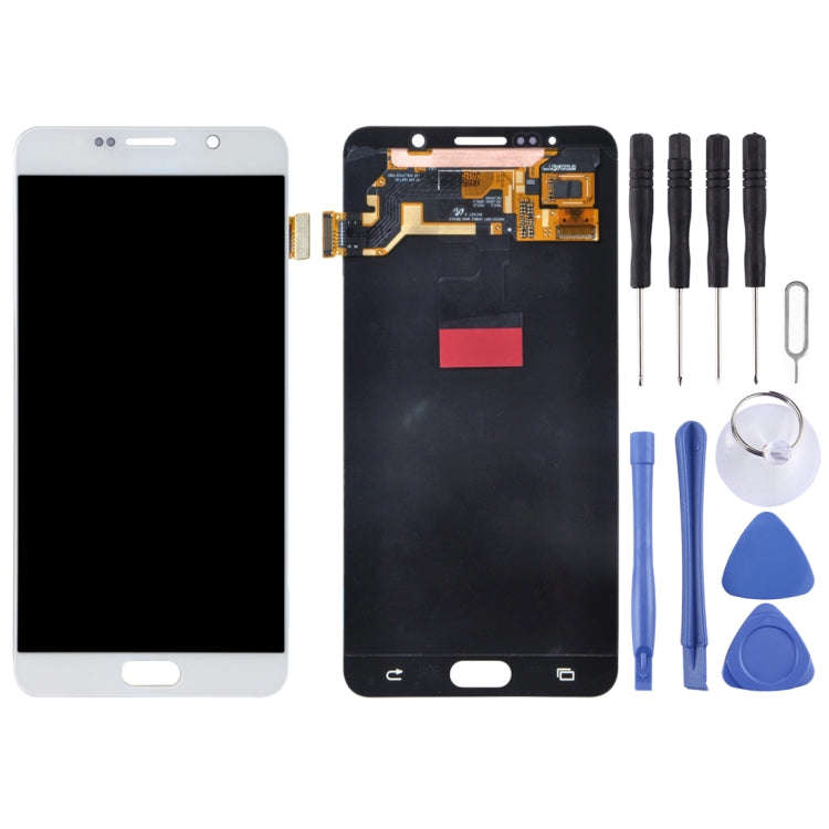 5.7 inch Original LCD Screen and Digitizer Full Assembly for Galaxy Note 5 / N9200, N920I, N920G,...