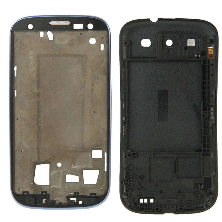 For Galaxy SIII LTE / i9305 Full Housing Faceplate Cover  (Blue)