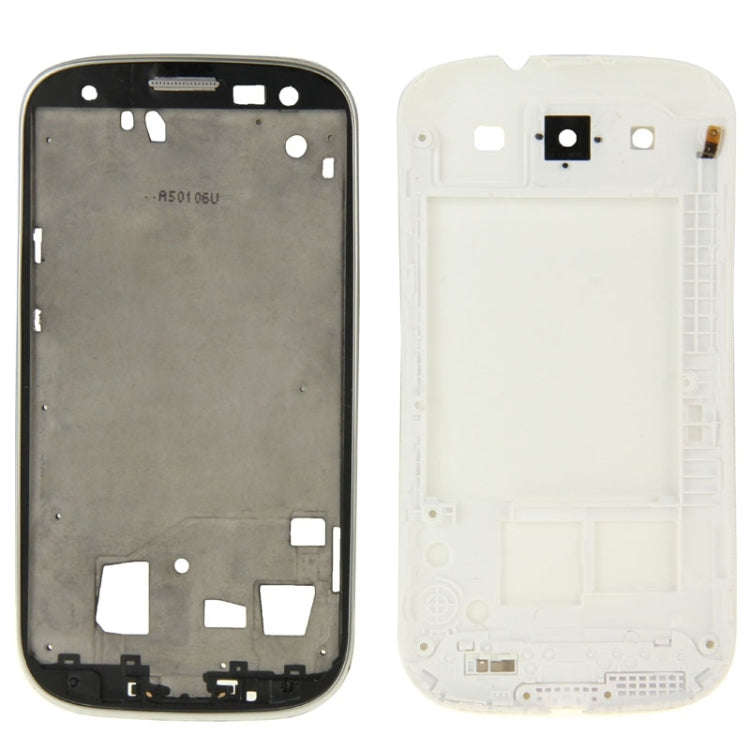 For Galaxy SIII LTE / i9305 Full Housing Faceplate Cover  (White)