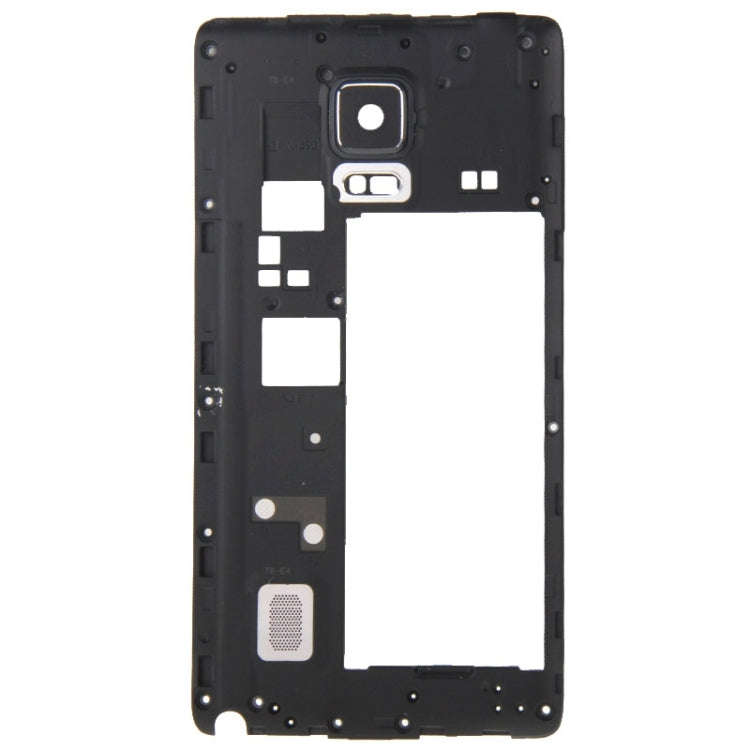 For Galaxy Note Edge / N915 Middle Frame Bezel / Rear Housing  (Black)
