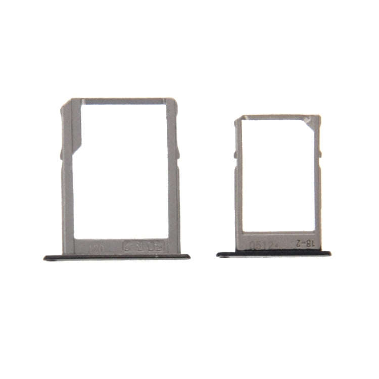 For Galaxy A3 / A300 & A5 / A500 & A7 / A700 SIM Card Tray & Micro SD Card Tray (Black)