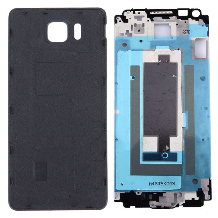 For Galaxy Alpha / G850 Full Housing Cover (Front Housing LCD Frame Bezel Plate + Battery Back Co...