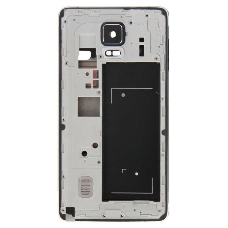For Galaxy Note 4 / N910F Full Housing Cover (Front Housing LCD Frame Bezel Plate + Middle Frame ...