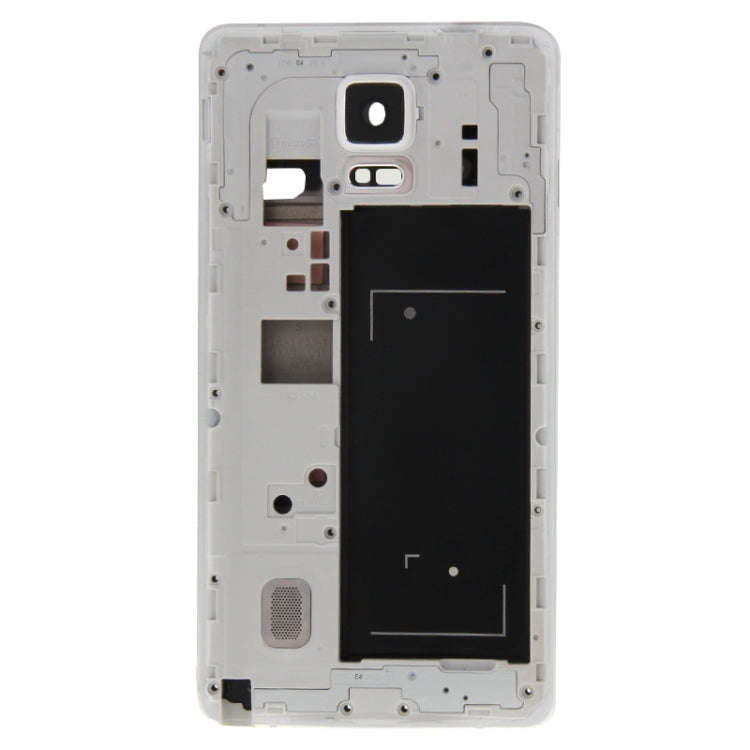 For Galaxy Note 4 / N910F Full Housing Cover (Front Housing LCD Frame Bezel Plate + Middle Frame ...
