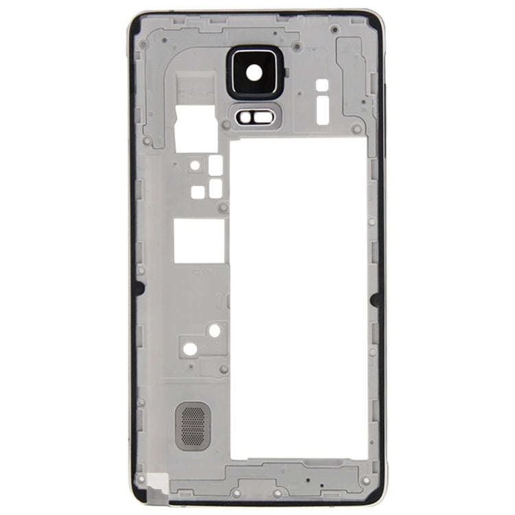 For Galaxy Note 4 / N910F Full Housing Cover (Front Housing LCD Frame Bezel Plate + Middle Frame ...