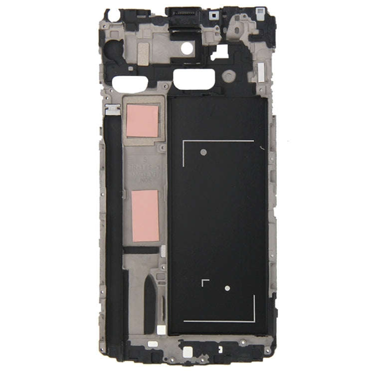 For Galaxy Note 4 / N910F Full Housing Cover (Front Housing LCD Frame Bezel Plate + Middle Frame ...