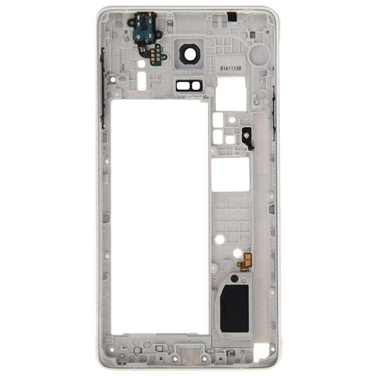 For Galaxy Note 4 / N910F Full Housing Cover (Front Housing LCD Frame Bezel Plate + Middle Frame ...