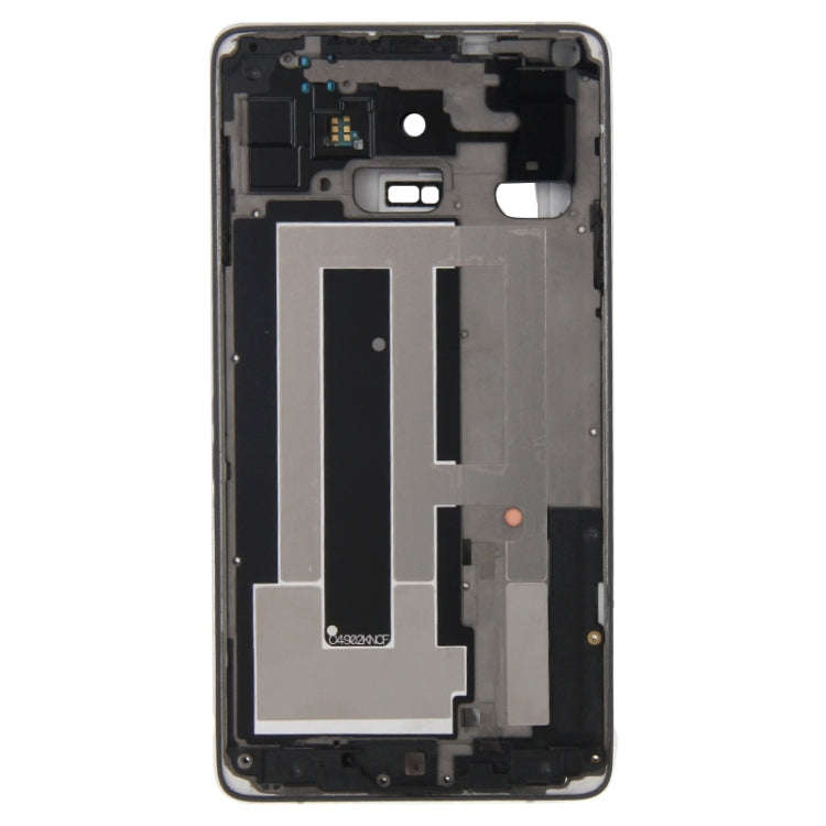For Galaxy Note 4 / N910V Full Housing Cover (Front Housing LCD Frame Bezel Plate + Middle Frame ...