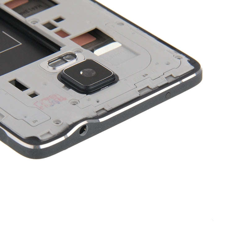 For Galaxy Note 4 / N910V Full Housing Cover (Front Housing LCD Frame Bezel Plate + Middle Frame ...