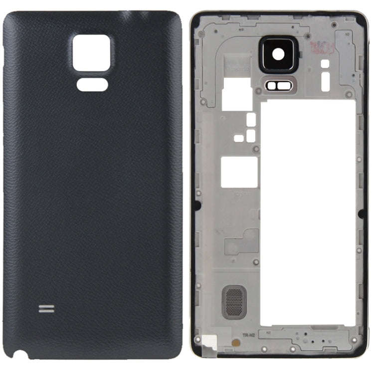 For Galaxy Note 4 / N910V Full Housing Cover (Middle Frame Bezel Back Plate Housing Camera Lens P...