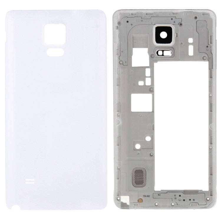 For Galaxy Note 4 / N910V Full Housing Cover (Middle Frame Bezel Back Plate Housing Camera Lens P...