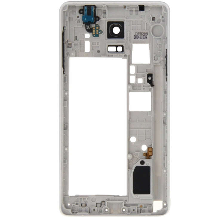 For Galaxy Note 4 / N910V Full Housing Cover (Front Housing LCD Frame Bezel Plate + Middle Frame ...