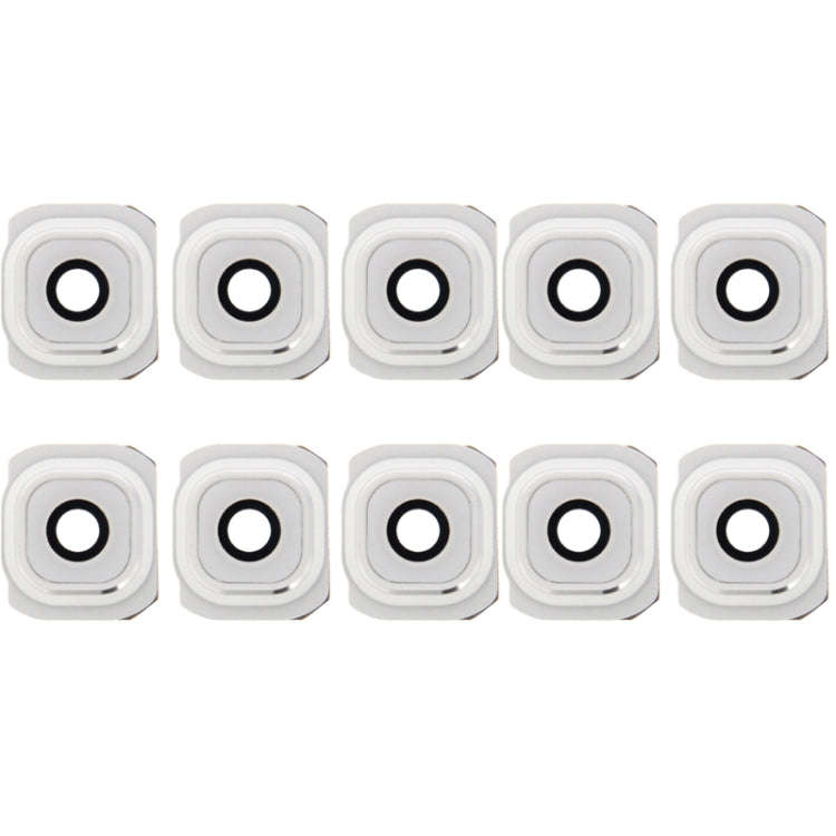 For Galaxy S6 / G920F 10pcs Camera Lens Cover  (White)