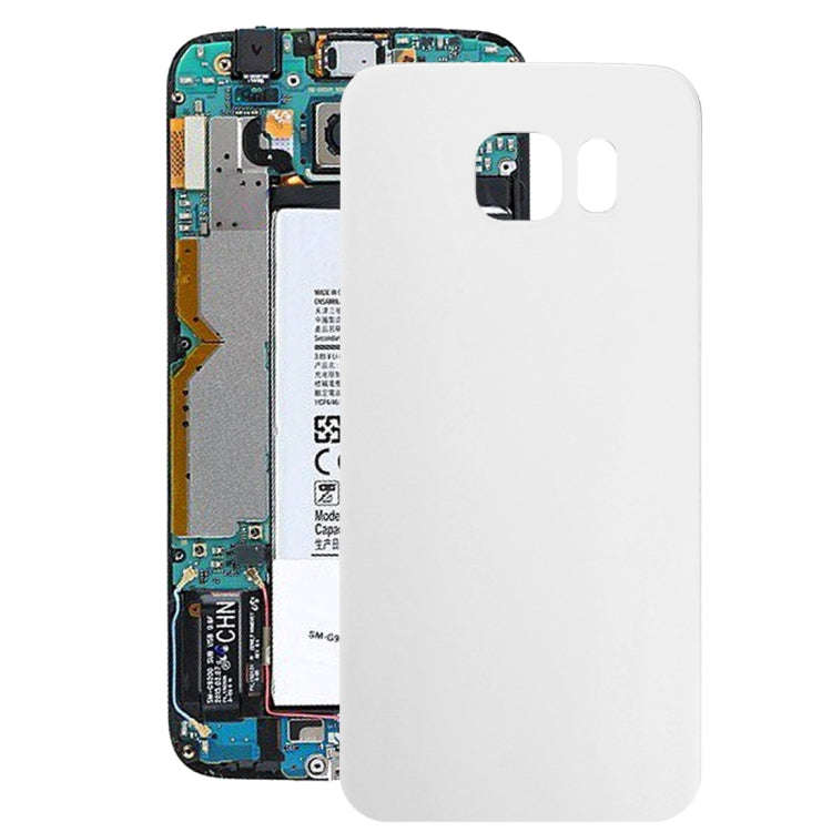 For Galaxy S6 / G920F Battery Back Cover (White)