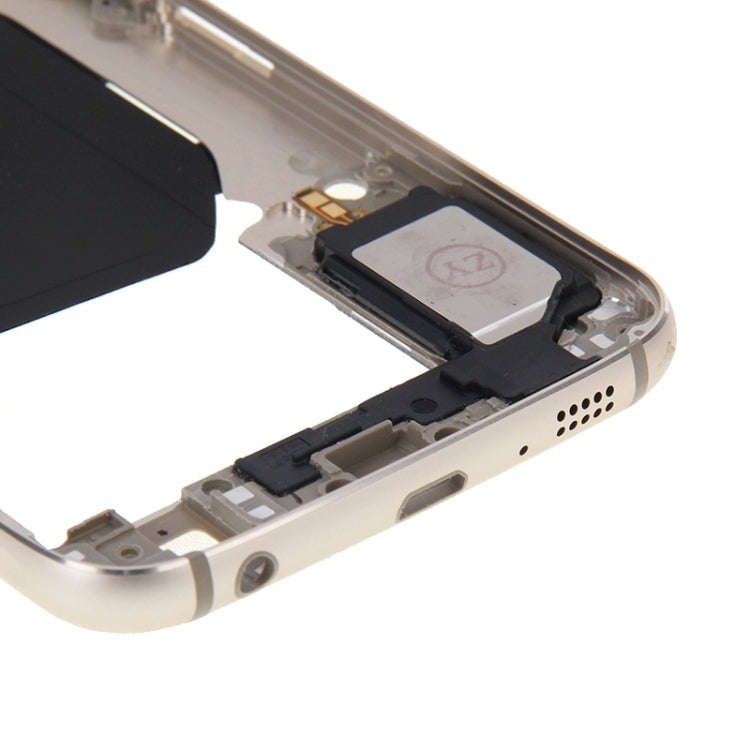 For Galaxy S6 / G920F Back Plate Housing Camera Lens Panel  with Side Keys and Speaker Ringer Buz...
