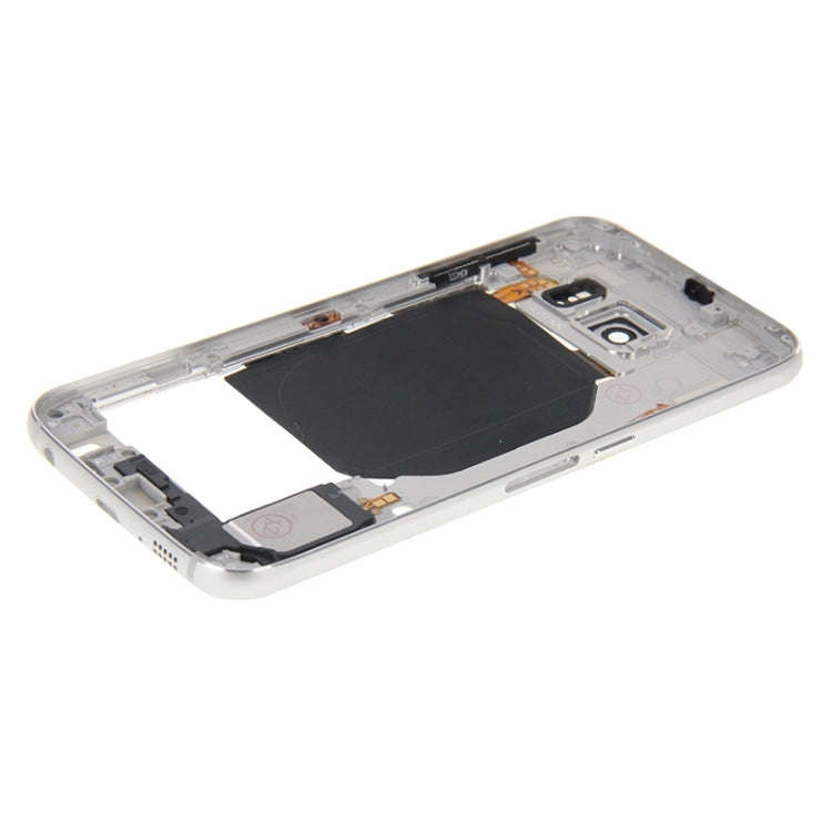 For Galaxy S6 / G920F Back Plate Housing Camera Lens Panel  with Side Keys and Speaker Ringer Buz...