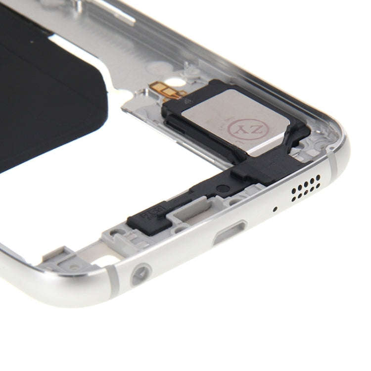 For Galaxy S6 / G920F Back Plate Housing Camera Lens Panel  with Side Keys and Speaker Ringer Buz...