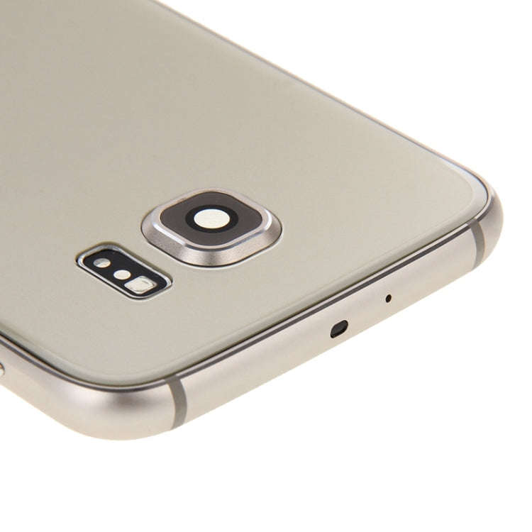 For Galaxy S6 / G920F Full Housing Cover (Back Plate Housing Camera Lens Panel + Battery Back Cov...