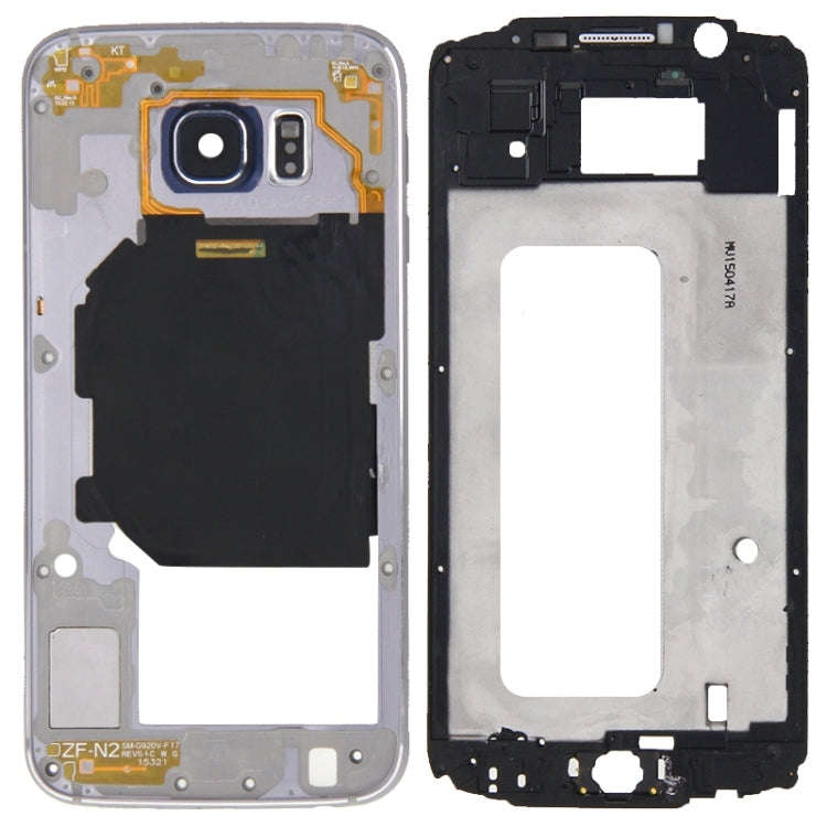 For Galaxy S6 / G920F Full Housing Cover (Front Housing LCD Frame Bezel Plate + Back Plate Housin...