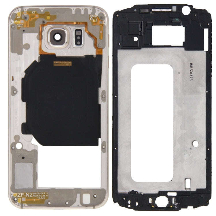 For Galaxy S6 / G920F Full Housing Cover (Front Housing LCD Frame Bezel Plate + Back Plate Housin...
