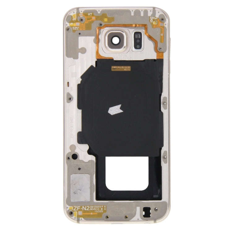 For Galaxy S6 / G920F Full Housing Cover (Front Housing LCD Frame Bezel Plate + Back Plate Housin...