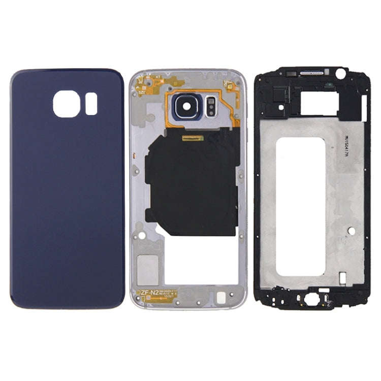 For Galaxy S6 / G920F Full Housing Cover (Front Housing LCD Frame Bezel Plate + Back Plate Housin...