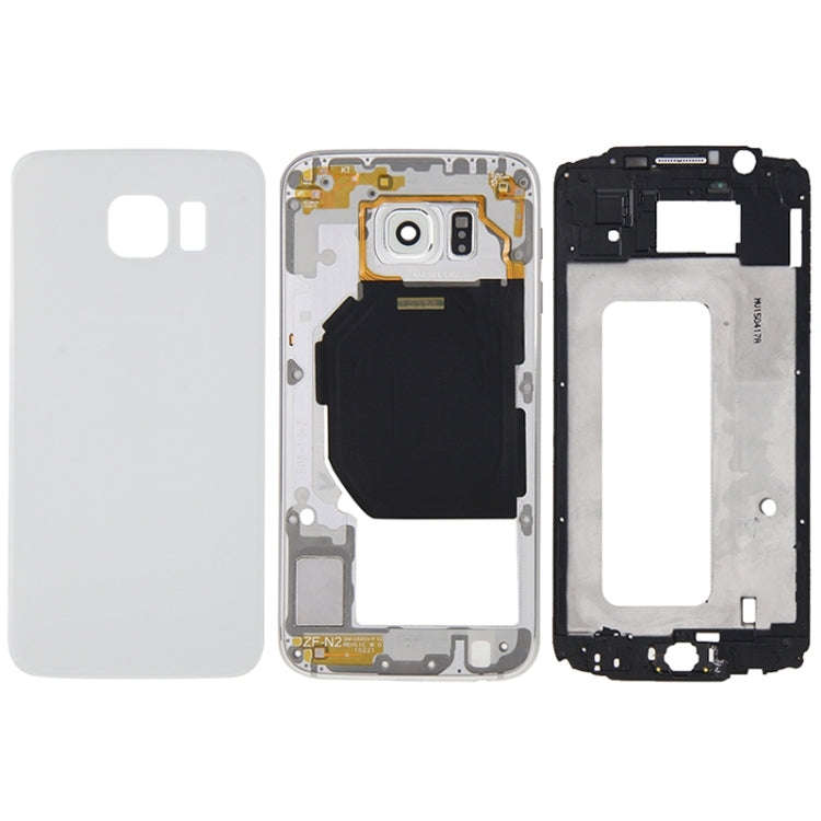 For Galaxy S6 / G920F Full Housing Cover (Front Housing LCD Frame Bezel Plate + Back Plate Housin...