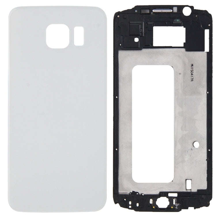 For Galaxy S6 / G920F Full Housing Cover (Front Housing LCD Frame Bezel Plate + Battery Back Cove...