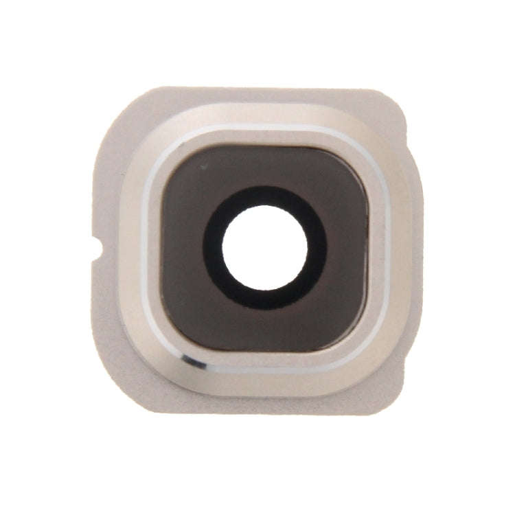 For Galaxy S6 Edge / G925 10pcs Camera Lens Cover with Sticker (Gold)