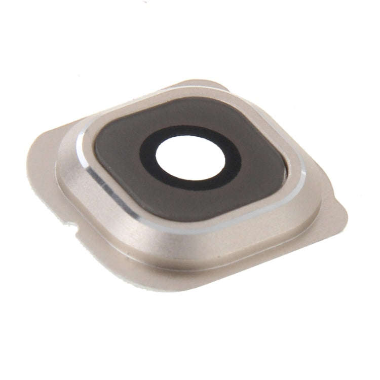 For Galaxy S6 Edge / G925 10pcs Camera Lens Cover with Sticker (Gold)