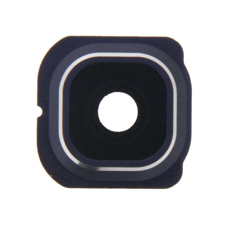 For Galaxy S6 Edge / G925 10pcs Camera Lens Cover with Sticker (Blue)